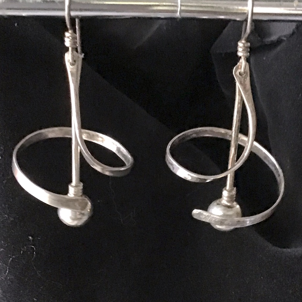 Sterling Silver Drop Earrings